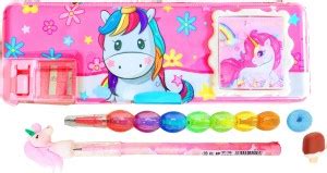 Flipkart.com | KOBBET Combo of Geometry Box with Pencil,Ice-Cream&Donut ...