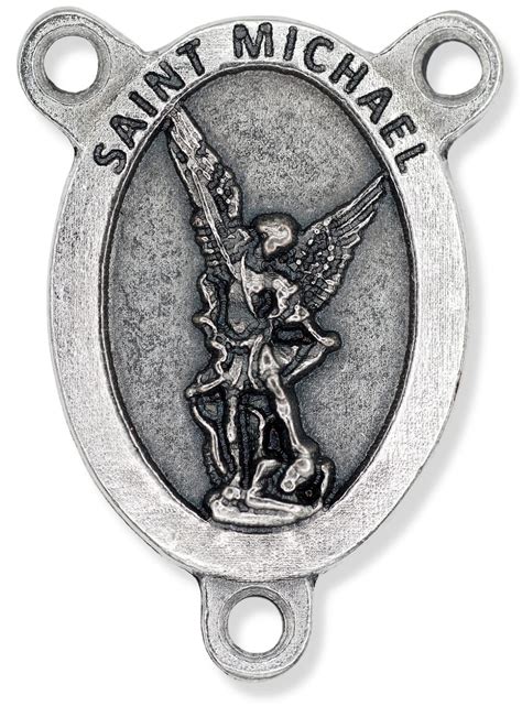 Buy Bulk Pack of 3 - Detailed St Michael Rosary Centerpiece and ...