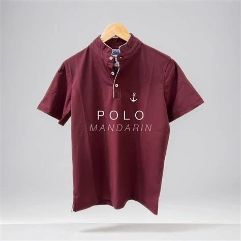 Stiff Collar Polo Shirt
