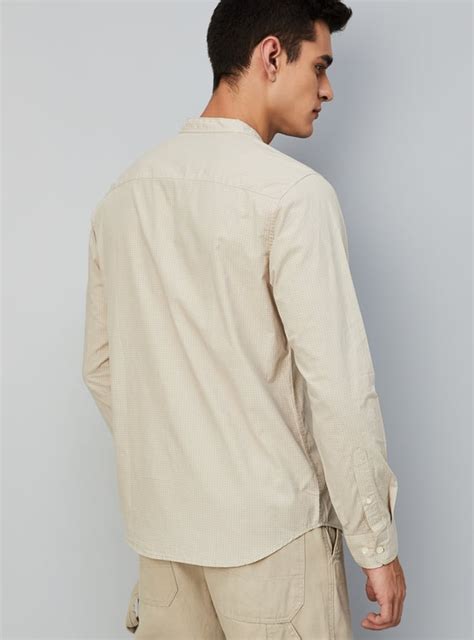 Buy Men Slim Fit Checked Casual Shirt Online at just Rs. 999.0 ...