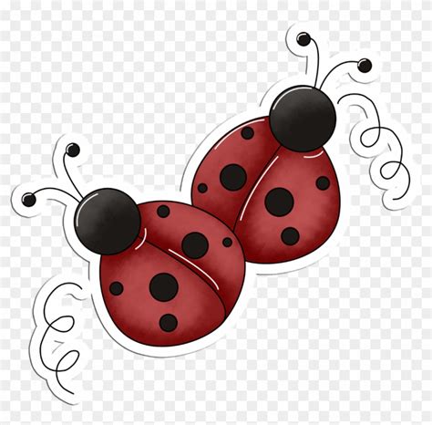 Lady Beetle Clipart Love Bug - Ladybug Friends Large Tote Bag, Adult ...