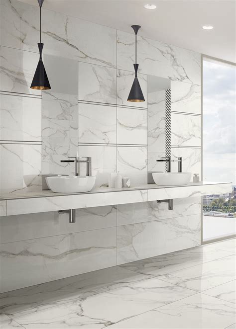 Marble Porcelain Tile Bathroom Ideas at Jesse Jonsson blog