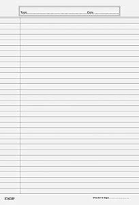 Flipkart.com | Eclet 60 Sheet 120 GSM A4 THICK both side Ruled White ...