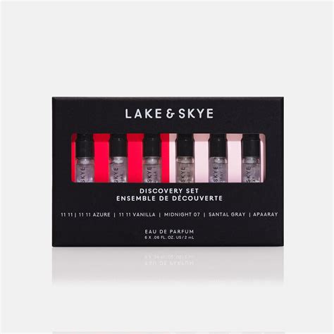 6 Scent Discovery Set (with 11 11 Vanilla) - Lake and Skye