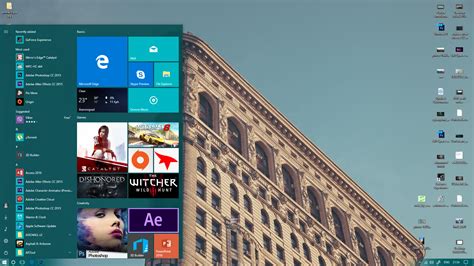 Image result for Transparent Start Menu
