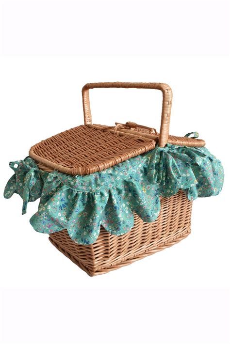Image result for Rectangular Picnic Basket