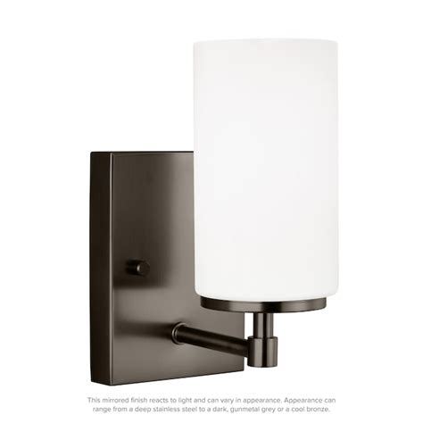 Generation Lighting Alturas 4.38-in W 1-Light Oil-Rubbed Bronze Modern ...