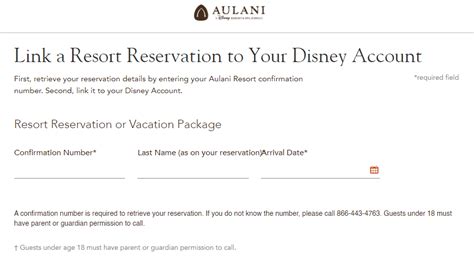 Disney Vacation Club Rental - Confirming your reservation