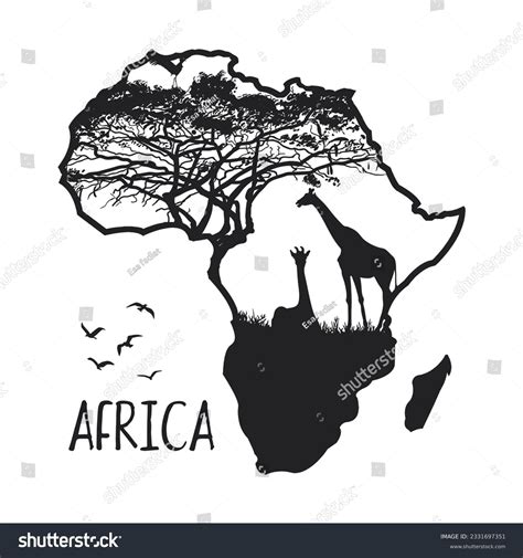 Jungle Maps Map Of Africa To Label