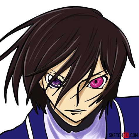 Image result for Code Geass Lelouch Face