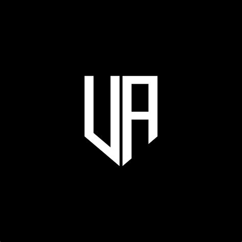 UA letter logo design with black background in illustrator. Vector logo, calligraphy designs for ...