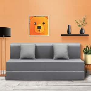 Sleepyhead Napster Sofa Cum Bed | 3-Year Warranty | 3 Seater Foldable ...