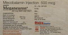 Meganeuron 500mcg Injection: Uses, Side Effects, Price, Dosage & More ...