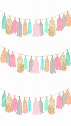 Lock Screen Pastel Gold Wallpaper by White Pastel Gold Fringe Tassel Garland Iphone Phone Lock Screen Pastel Gold Wallpaper