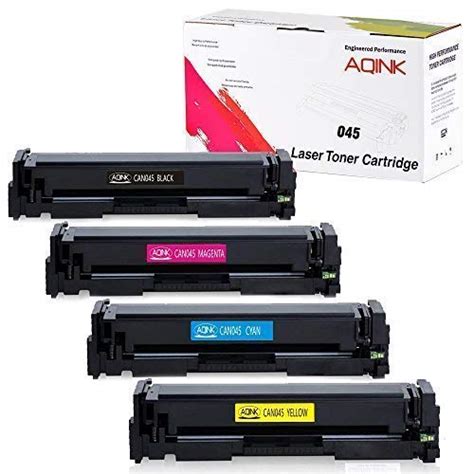 Replacement Color Toner Set for Canon 045 Toner Cartridge Compatible ...