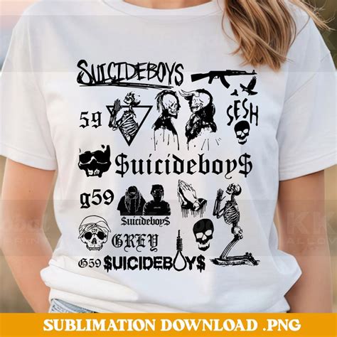 Suicideboys Doodle Art This PNG for Shirtpng Instand - Etsy