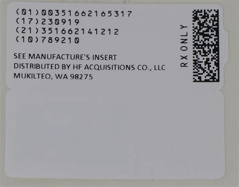 XYLOCAINE MPF (HF Acquisition Co LLC, DBA HealthFirst): FDA Package Insert