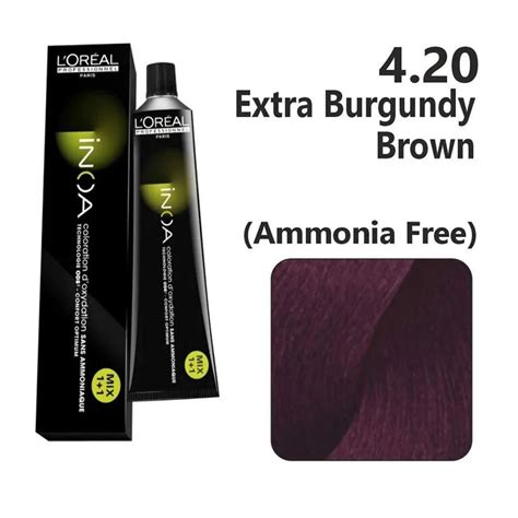 Loreal Professionnel INOA 2 parts SHADE 4.20 – Box on Wheelz