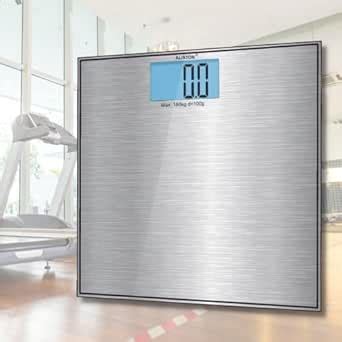 ATOM AL720 Ultra Slim Stainless Steel Top With Blue Backlight Health ...