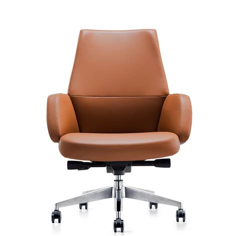 真皮现代大班椅老板椅S238A - 椅子 - 朗诗家具 办公家具