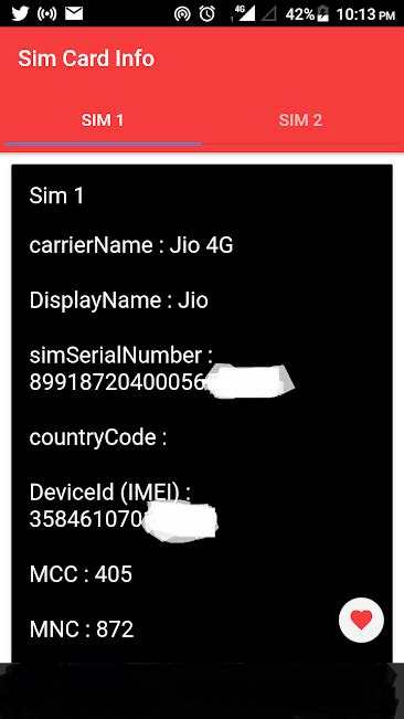 Sim Card Info Pro visualizza informazioni dettagliate sulle SIM ...