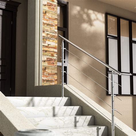 Monzana 100 cm Stainless Steel Handrail Bannisters | India | Ubuy