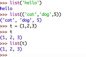 List to Tuple Python 的图像结果