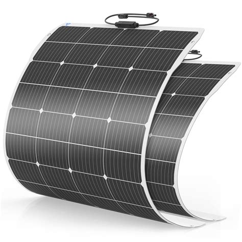 Buy Voltset 200 Watt Flexible Solar Panel, 2 x 100W 12V ETFE ...