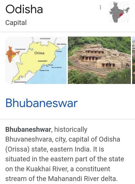 what is the capital of odisha? - Brainly.in