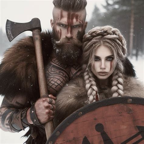 A Fate Inked In Blood - Freya and Bjorn | Coppie