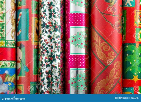 Christmas Wrapping Paper stock photo. Image of holidays - 24093908