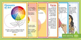 Elements of Art PowerPoint - Primary Resources
