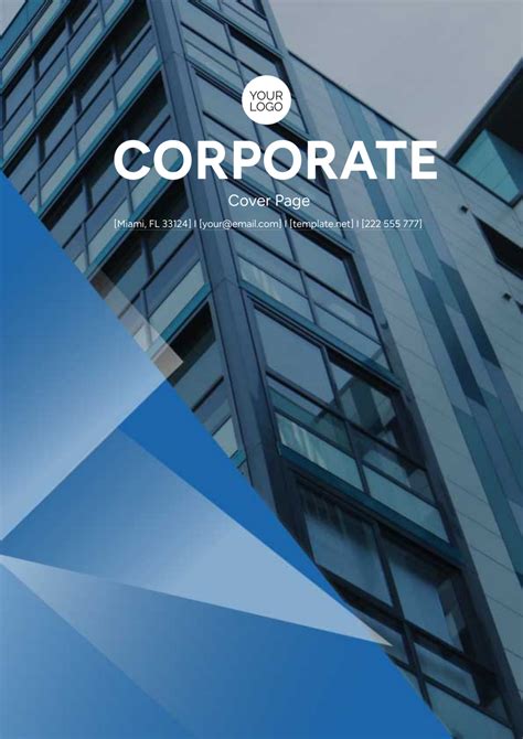 Corporate Cover Page 的图像结果