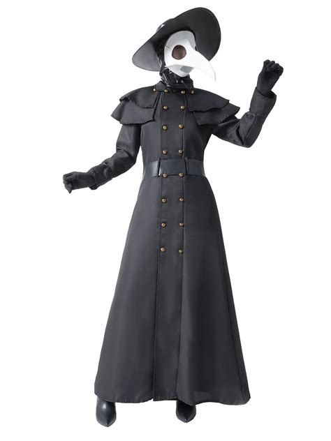 Buy Blotona Halloween Costume for Adults Plague Doctor Bird Mask Cloak ...