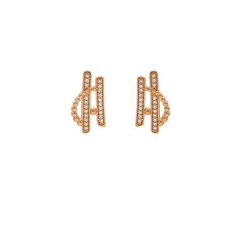Buy the Rose Gold Celestial Earrings - Silberry
