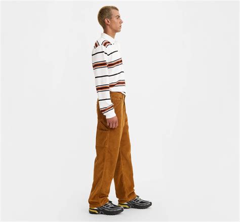 Stay Loose Carpenter Corduroy Pants - Brown | Levi's® AD