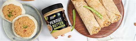 Health Scoop Natural Crunchy Peanut Butter 400g : Amazon.in: Health ...