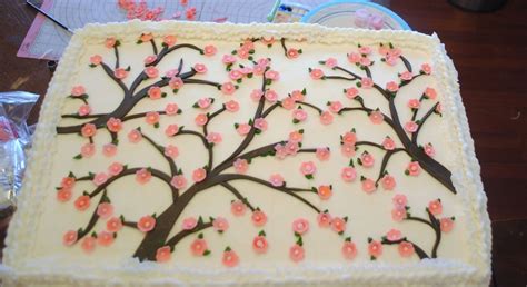 Cherry Blossom Cake Tutorial 的图像结果
