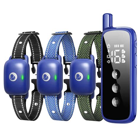 Dog Shock Collar Electric Training e-Collar, Anti-Barking Device with ...