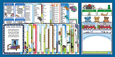 Nursery Rhyme Song Bag - Nursery Rhymes | Twinkl