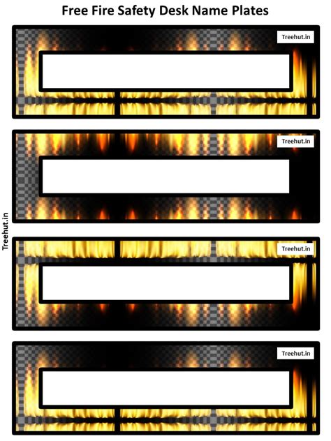 Free Fire Safety Bulletin Board Decorations and Craft Printables #215