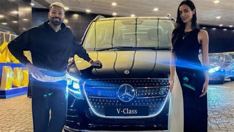Hardik Pandya buys new Mercedes V-Class for girlfriend Mahika Sharma