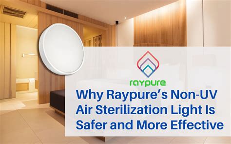 Why Raypure’s Non-UV Air Sterilization Light Is Safer and More Effective