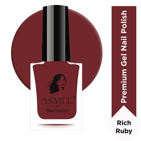 Premium Gel Nail Polish – Rich Ruby |Long-Lasting & Chip-Resistant For ...