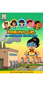 Dabung Girl and the Space Journey: Superhero comic book for kids on ...
