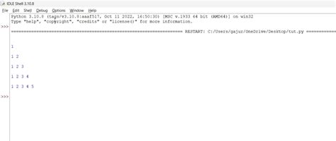 Python Shell in Windows 11 的图像结果