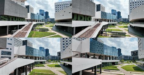 建筑摄影 | 深圳大学网红楼|摄影|环境/建筑摄影|REDSTUDIO - 原创作品 - 站酷 (ZCOOL)