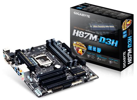 GA-H87M-D3H (rev. 1.x) Specification | Motherboard - GIGABYTE India