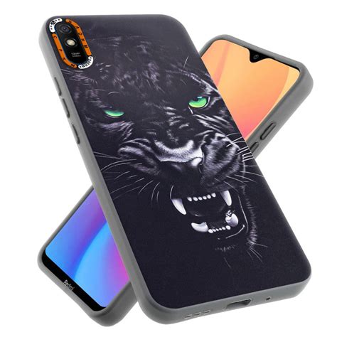 Dark Elegant Wild Creatures Printed Back Cases For Redmi 9A
