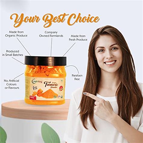 Nutriorg Certified Organic Turmeric Powder 250g – EgRúm